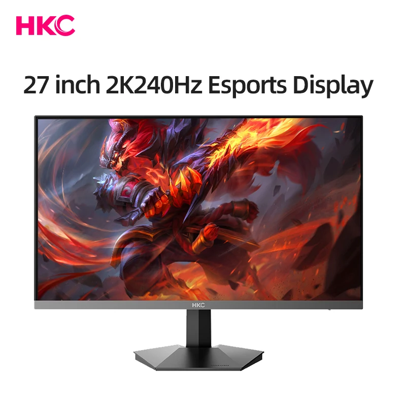 HKC IG27QK 27 inch LCD display, 2K high-definition resolution, display refresh rate up to 240HZ