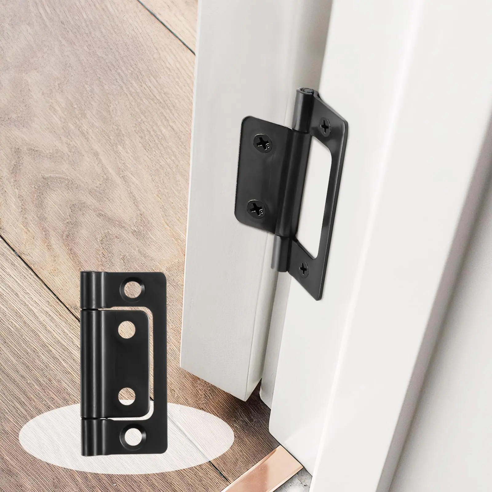 12 قطعة من مفصلات الأثاث العتيقة DIY أداة الحرف اليدوية مفصلات الأم المفصلات الأبواب المعدنية الداخلية للأبواب الداخلية #1