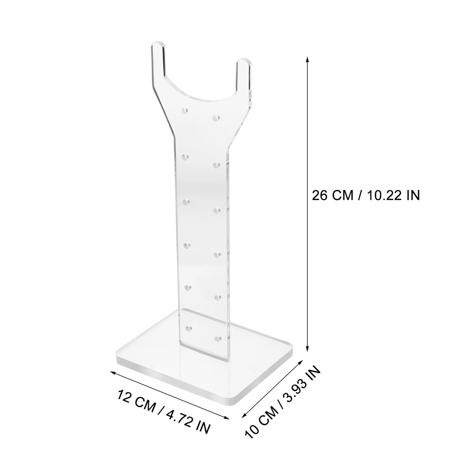 

1 пара подставок для лампы для выращивания растений, прочная акриловая стойка для ламп для комнатных растений, светильник, поддержка, простота установки