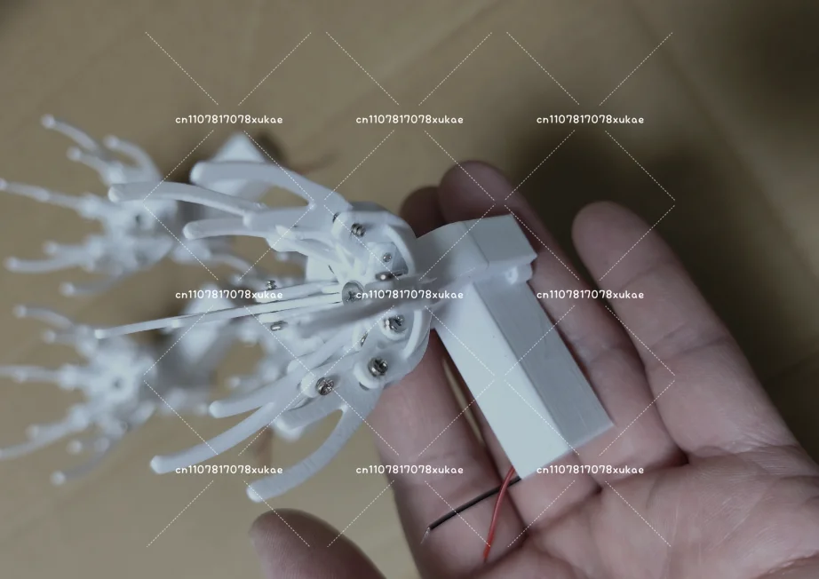 

Mini Mechanical Petal Opener DIY Electric Flower Petal Opener Simulation Opening and Closing Device DIY Petal Prop