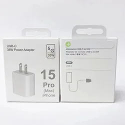 35W PD USB C Fast Charger For iPhone 15 Pro Max 11 12 13 14 Power Adapter X XS 8 Quick Charging Phone Accessories