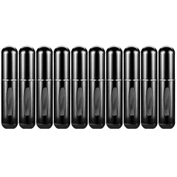 10PCS 5ml Mini Perfume Atomizer Portable Liquid Container For Cosmetics Traveling Aluminum Spray Empty Refillable Spray Bottle