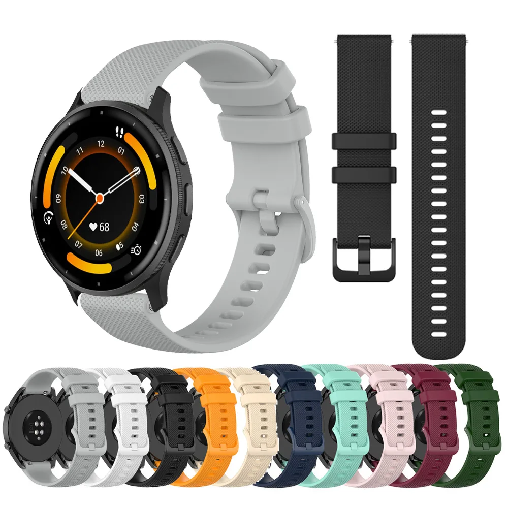 Vivoactive 4 Strap For Garmin Venu 3/2 Wristband 22mm Silicone Smart Watch Band Venu3 Venu2 Strap Forerunner 265 255 Bracelet