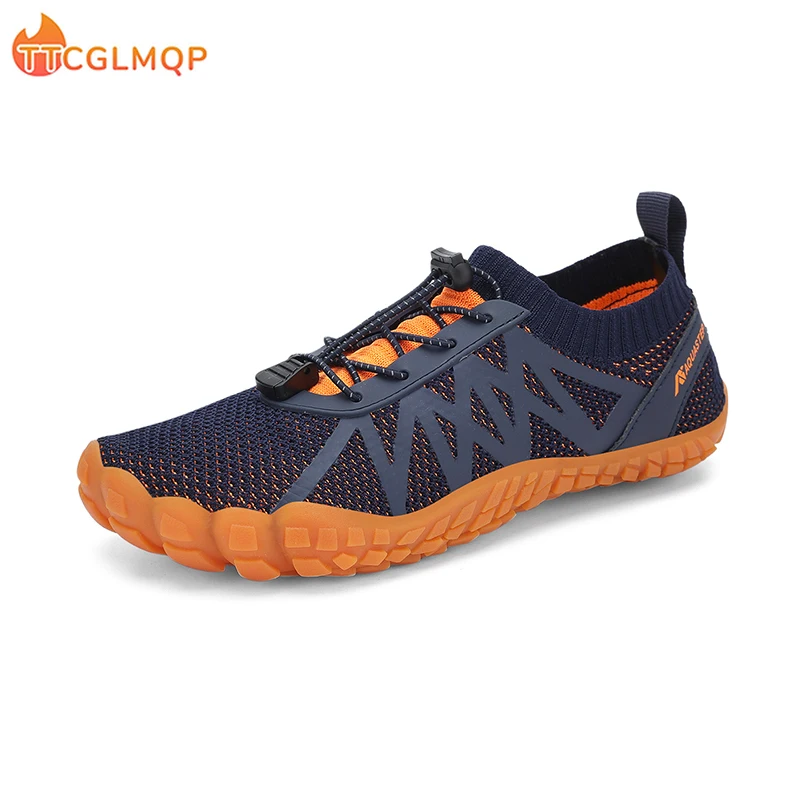 

New Unisex Wider Shoes Breathable Mesh Men Barefoot Wide-toed Shoes New Flats Soft Zero Drop Sole Wider Toe Sneakes Large Size