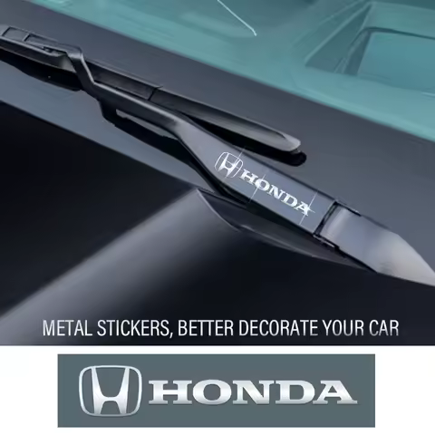 3D Metal Car Interior Dekoration Stickers Badges Auto Styling For Honda CITY CIVIC Mugen Type R Type S Insight Car accessories