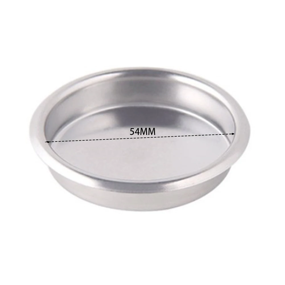 Robust Stainless Steel Construction Coffee Machine Blind Filter Basket Your Perfect for Back Flushing and Cleaning