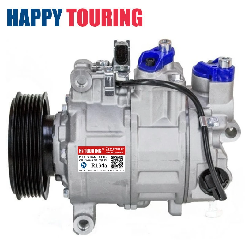 A/C AC Compressor For Audi Q7 4L Volkswagen TUAREG 3.0 7L6820803Q 7L6820803T 7L6820803M 447260-2020 447190-7580 447180-8590