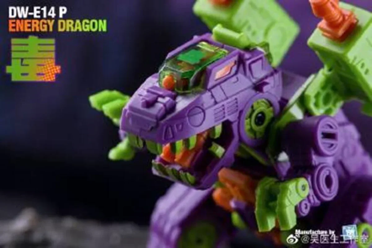 DR.WU transformacja Extrme Warfare DW-E14P EVA Energy smok Trypticon cztery formy figurki zabawki