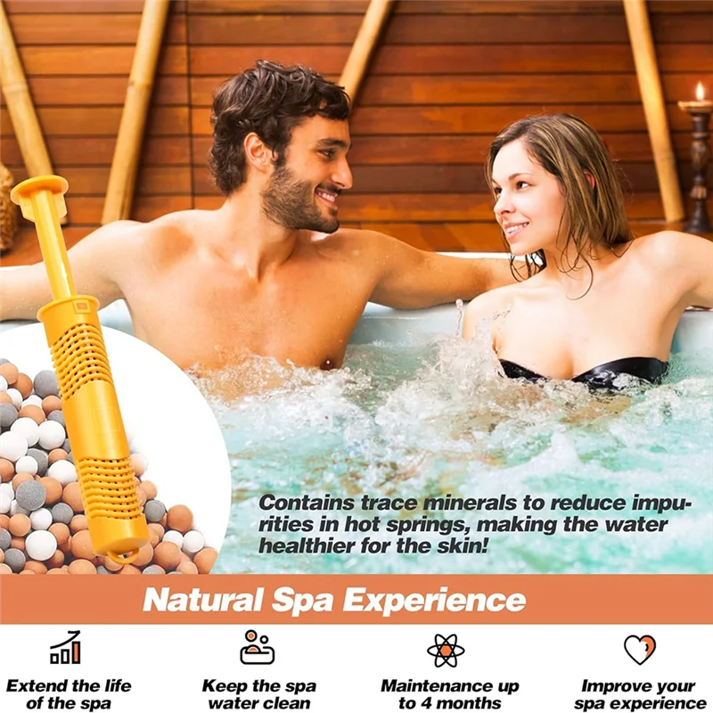 3 упаковки минеральных палочек для спа, минеральные палочки для гидромассажной ванны, вставки, фильтр для спа-фильтров, бассейн, пруд для рыбы