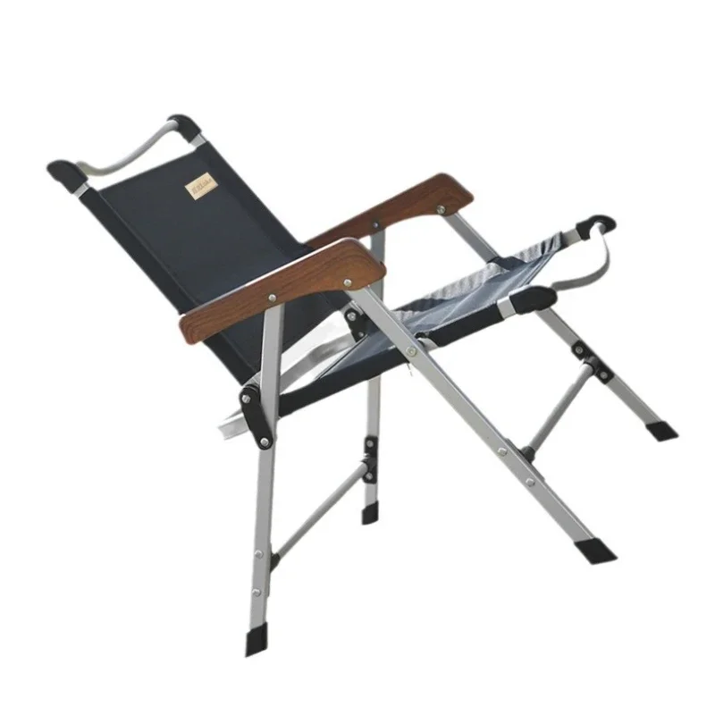 

Outdoor folding chair Camping Kermit chair Lightweight aluminum alloy Internet celebrity chair Durable adjustment Picnic table