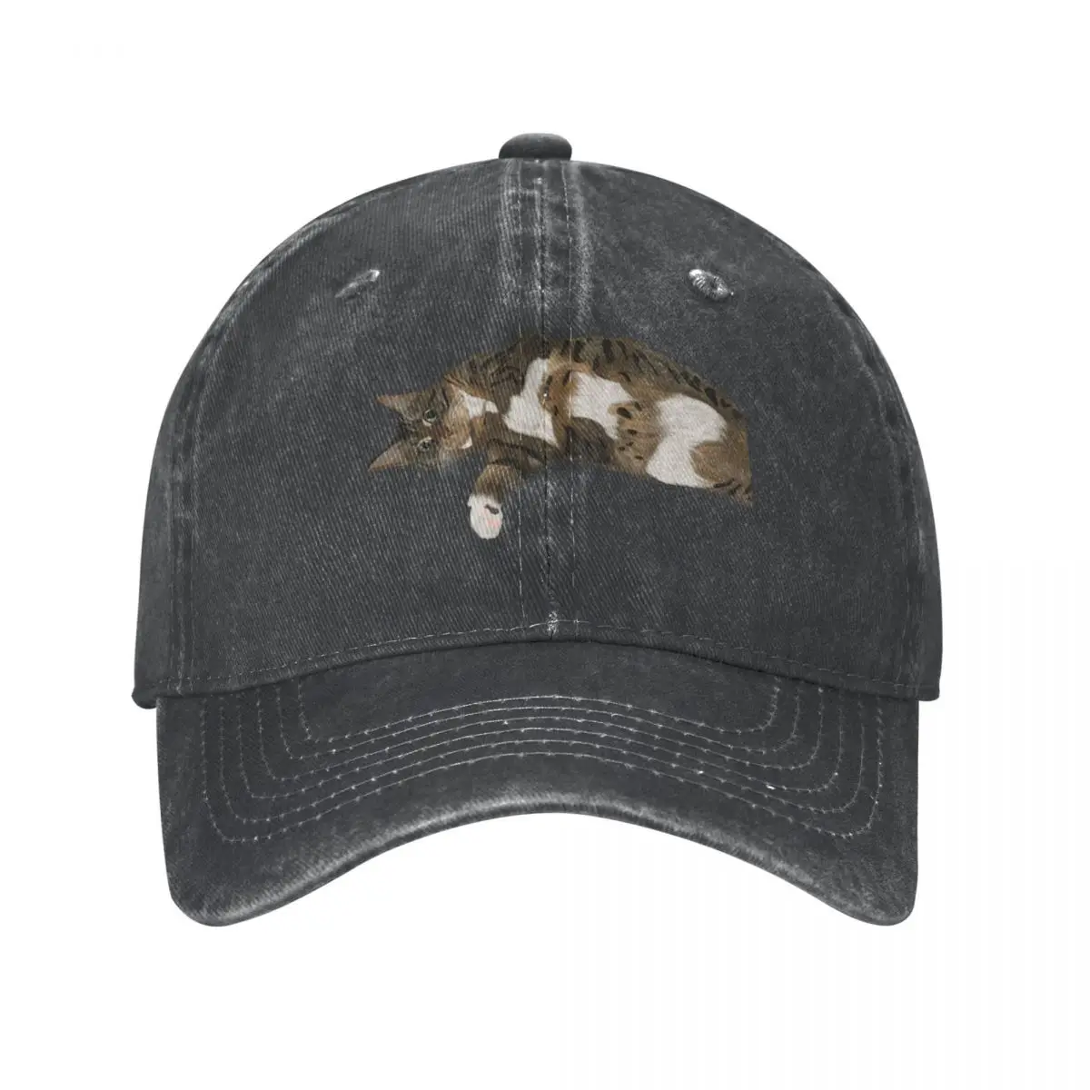 Tabby Cat Cowboy Hat Hat Man For The Sun Trucker Cap Sun Hats For Women Men's