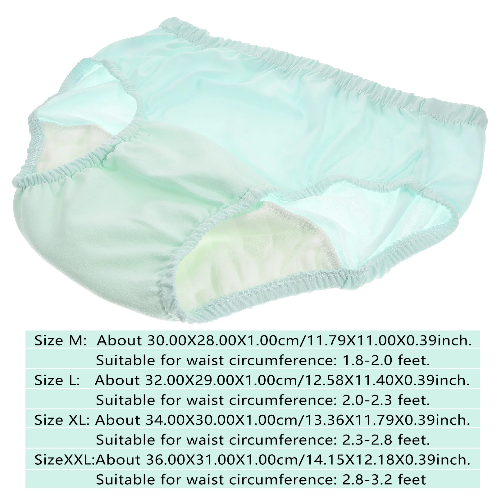 Adult Diaper Pants Elder Diaper Reusable Washable Elderly Cotton Leak-Proof Briefs Comfortable Urinary