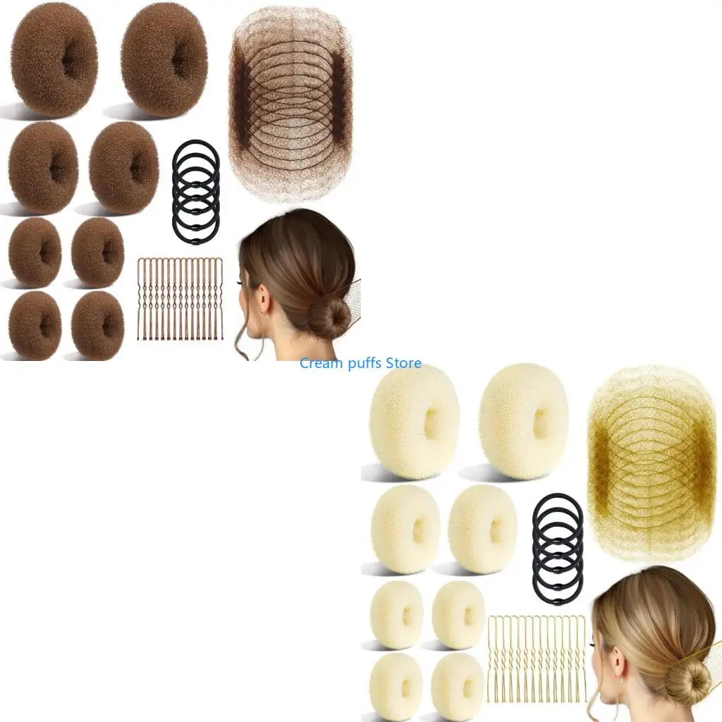 

50L Нейлоновая булочка для волос для женщин для женщин.