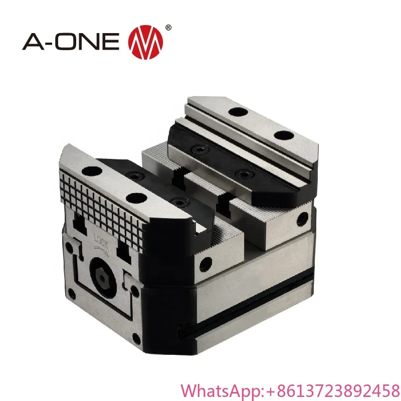 

Mechanical Steel Clamping Manual Self Centering 5th Axis CNC Vise