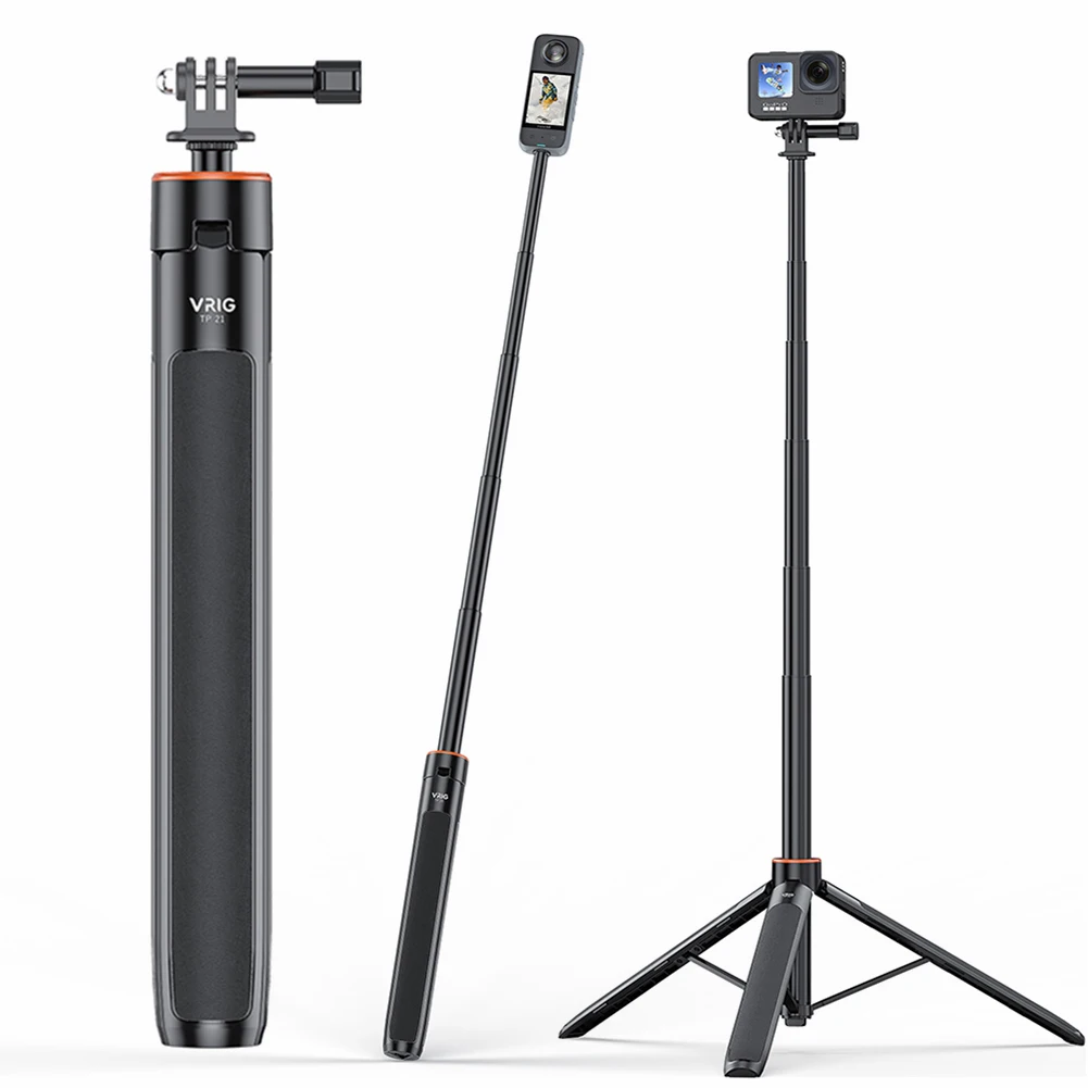 

Extension Rod Pole Bar Telescopic Extended Selfie Stick Adjustable with 1/4inch Thread for DJI Osmo Pocket 3 Accessories