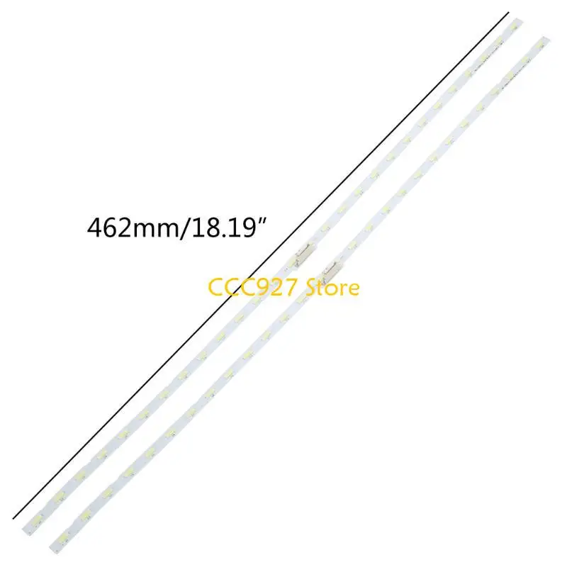 B03F 2PCS شريط الإضاءة الخلفية LED لـ UA43NU7100 UE43RU7400 UE43NU7092 Light Strip V8N1-430SM0-R0 أشرطة LED