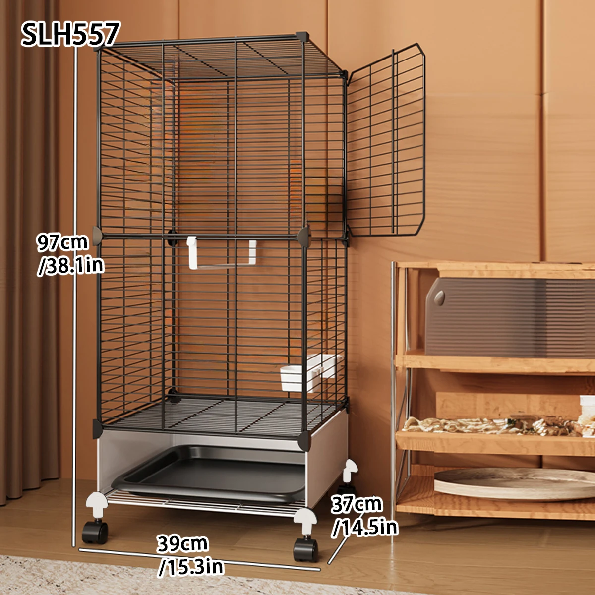 Large Indoor Bird Cage 6