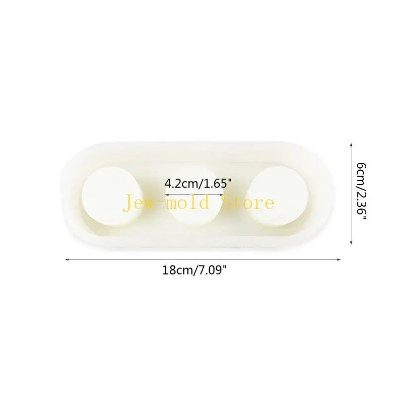 قوالب راتنج شموع C71B Tealight ، قالب سيليكون شموع لصندوق المجوهرات DIY