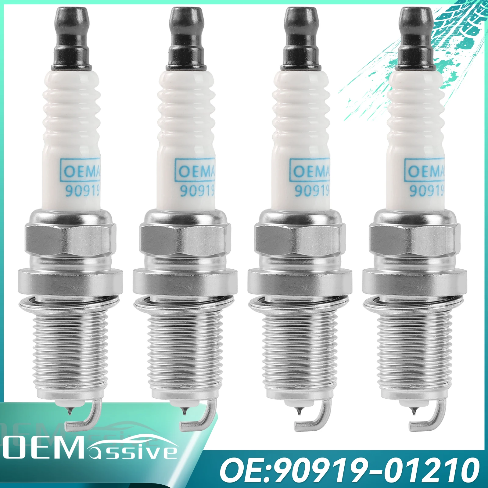 4Pcs 90919-01210 Car Iridium Spark Plugs Car Accessories For Lexus GS400 GS430 GX470 LX470 ES300 RX300 RX330 RX400h LS400 LS430