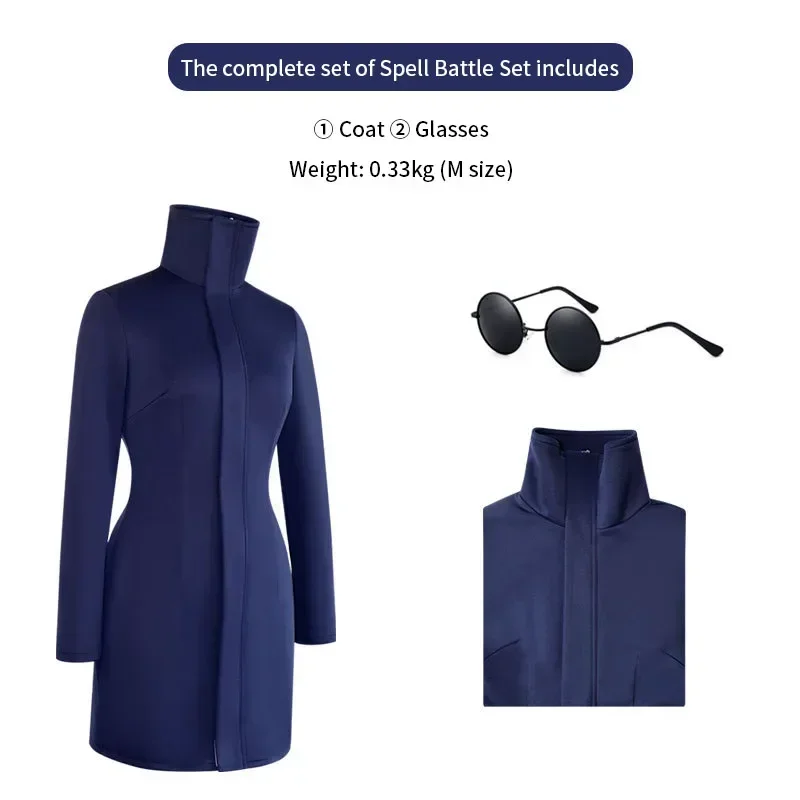 

CosplayJujutsu bataille COS série lycée Gojo Gojo jupes pour femmes cosplay y Anime vêtements femmes COS