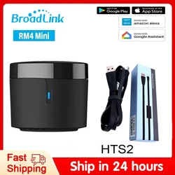 Broadlink RM4 Mini HTS2 IR Remote Controller Air Conditioning TV Set-top Box Temperature Humidity Sensor for Google Home Alexa
