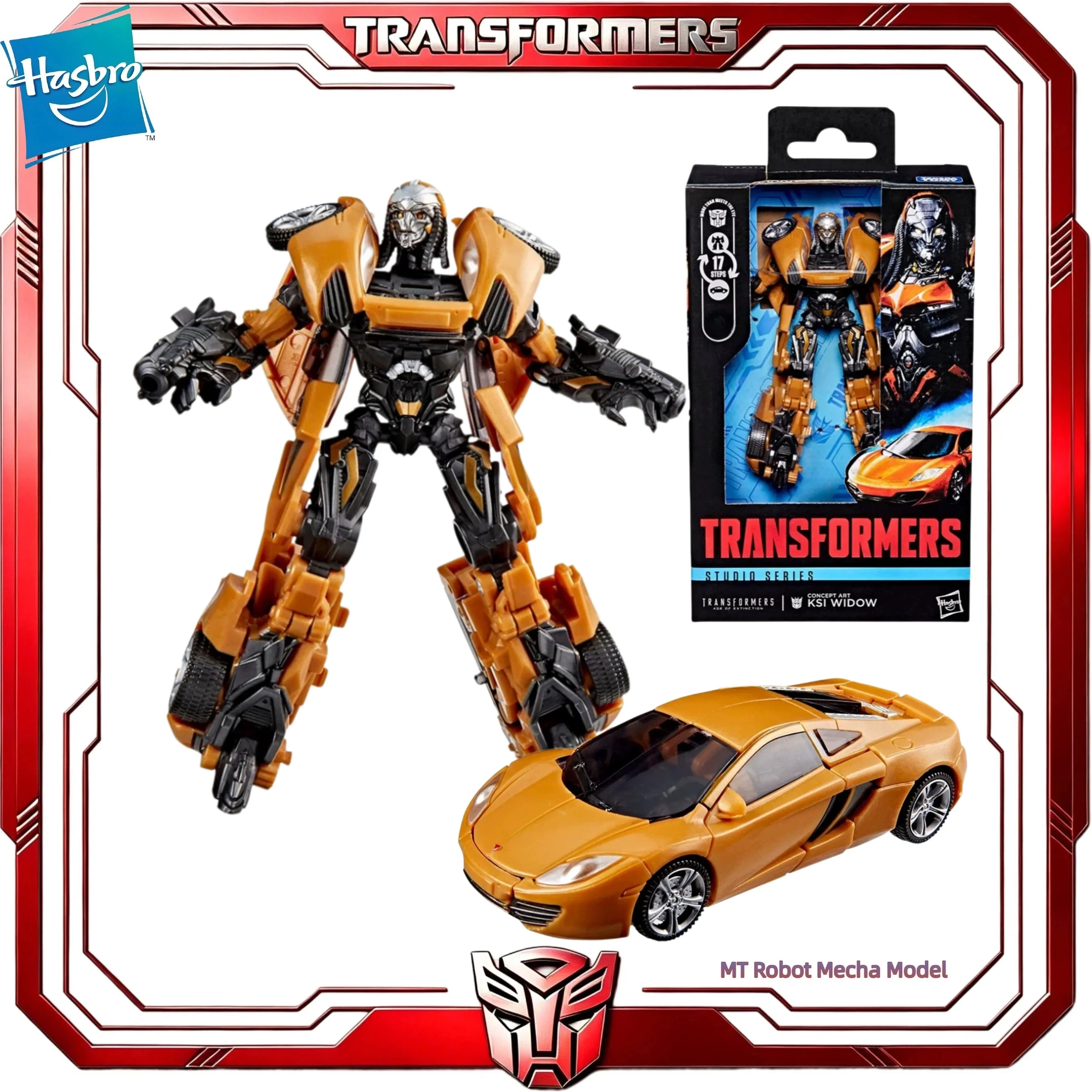 In Stock Hasbro Transformers Studio Series KSI Widow Concept Art AOE Collectible Action Figure Gift