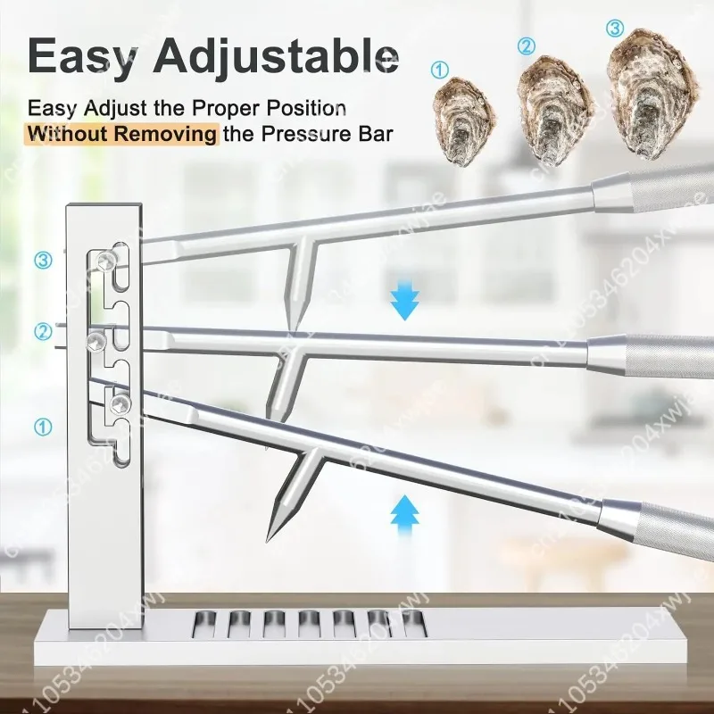 

Stainless Steel Oyster Opener Tool, Seafood Cracker, Fish Scaling & BBQ Utensil, Durable Cross-Border Marine Kitchen Tool