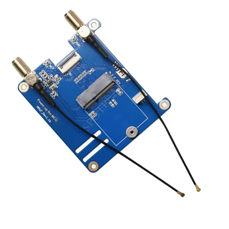 Imagem -06 - Pcie para Wifi Placa Adaptadora Placa de Expansão para Framboesa pi Google Tpu Be200 Ax210 ai