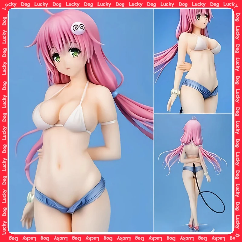 

To Love Lala 22cm Anime Model Figure Kwaii Girl With Swimming Wear Desktop Ornament Decoration Periphery Good Doll Toys For Gift