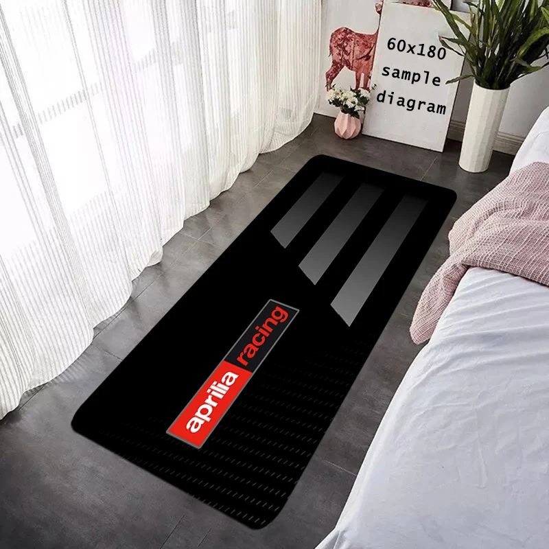 Floor Mat Non-slip Foot Rug Italy Aprilias Racing Motorcycles Hallway Carpet Kitchen Water Absorbed Rugs Bedside Mats Home Decor