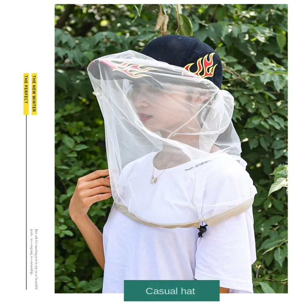 Protector Face Protector Repellent Protection Insect Bee Protection Fishing Cap Head Net Mosquito Hat Mesh Hat