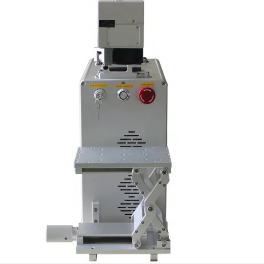 50W Portable Fiber La ser Marking Machine for Metal