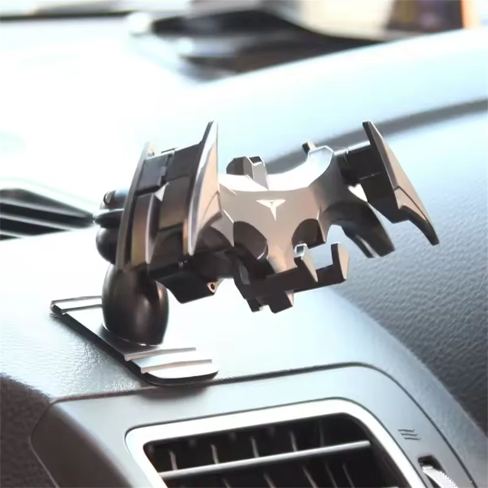 Creative Bat Design Gravity Buckle Type Car Phone Holders Air Outlet Navigation Support Frame Suitable forAll 4-6.5 Inch Devices