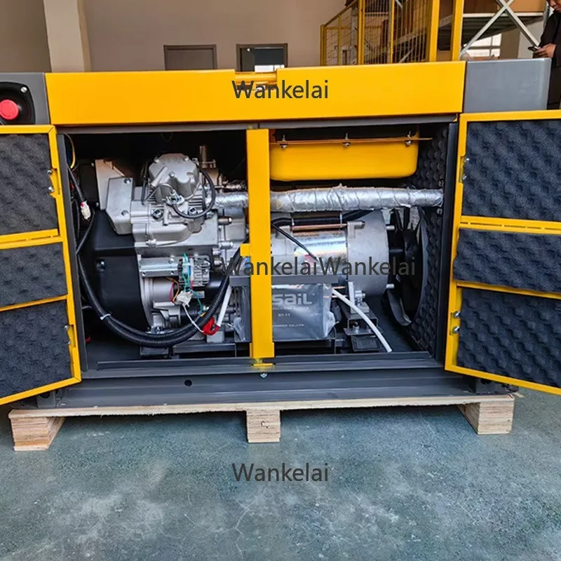 Silent Generator 220V China Type Factory Direct Sales Ready-to-use Engine-generator Power Supply for Power Outages Made in China