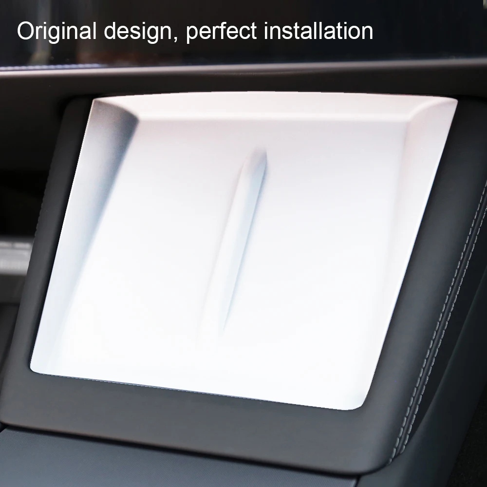 Pad caricabatterie Wireless bianco per Tesla Model 3 Highland 2024 accessori Center Console Organizer tappetini per stazione di ricarica