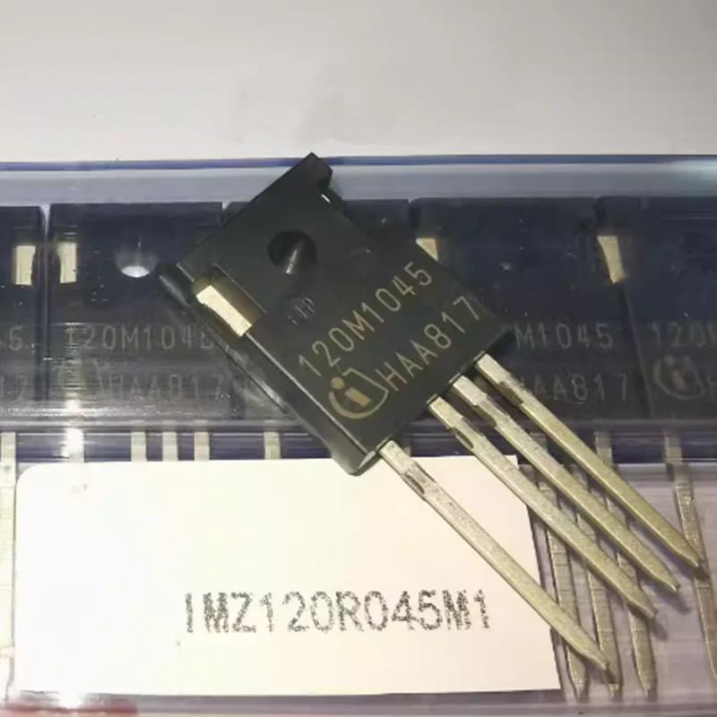 

120M1045 IMZ120R045M1XKSA1 Brand New Original Genuine 1200V 52A MOS Silicon Carbide Field-Effect Transistor Chip TO-247-4