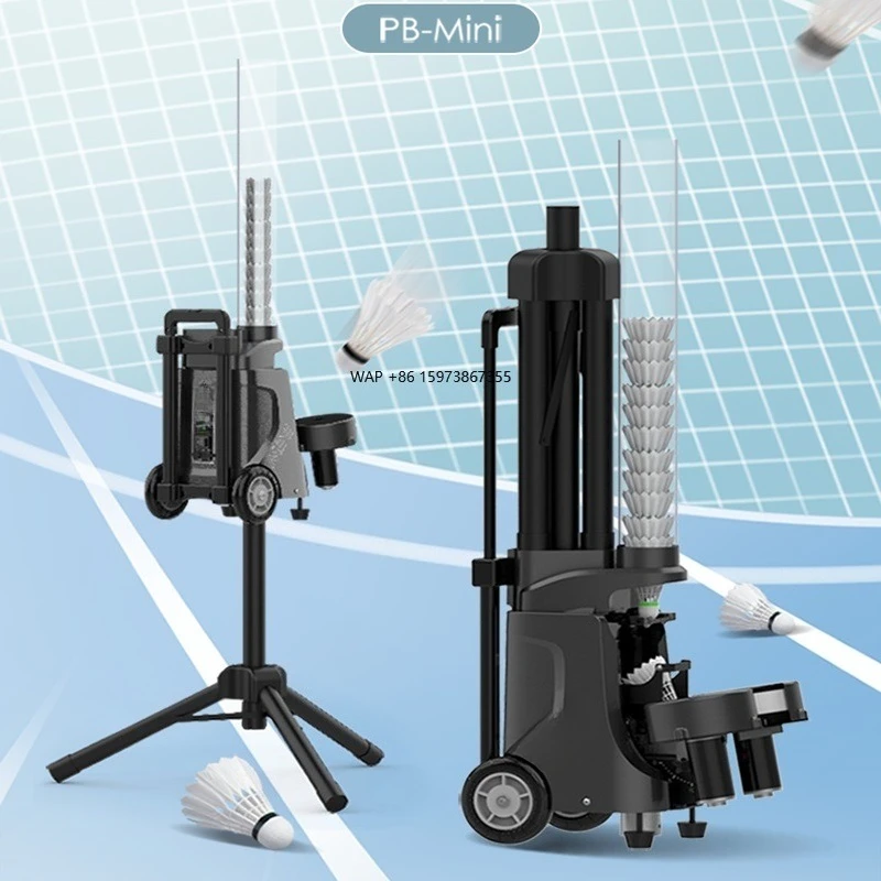 

Portable Badminton Ball Launcher Badminton Shuttle Machine Badminton Ball Shooting Machine
