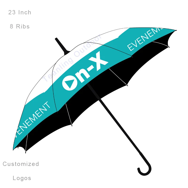 Four Season Outdoor Double Tall Golf Straight Umbrella Customized Logos Umbrella Straight One people Portable Umbrella Wholesale