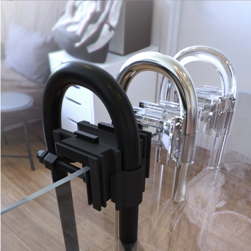 

Filter Water Pipe Holder Clip for Aquarium Fish Tank Durable Hose Clamp Maintenance Fixed Acrylic Material Long Lasting Easy