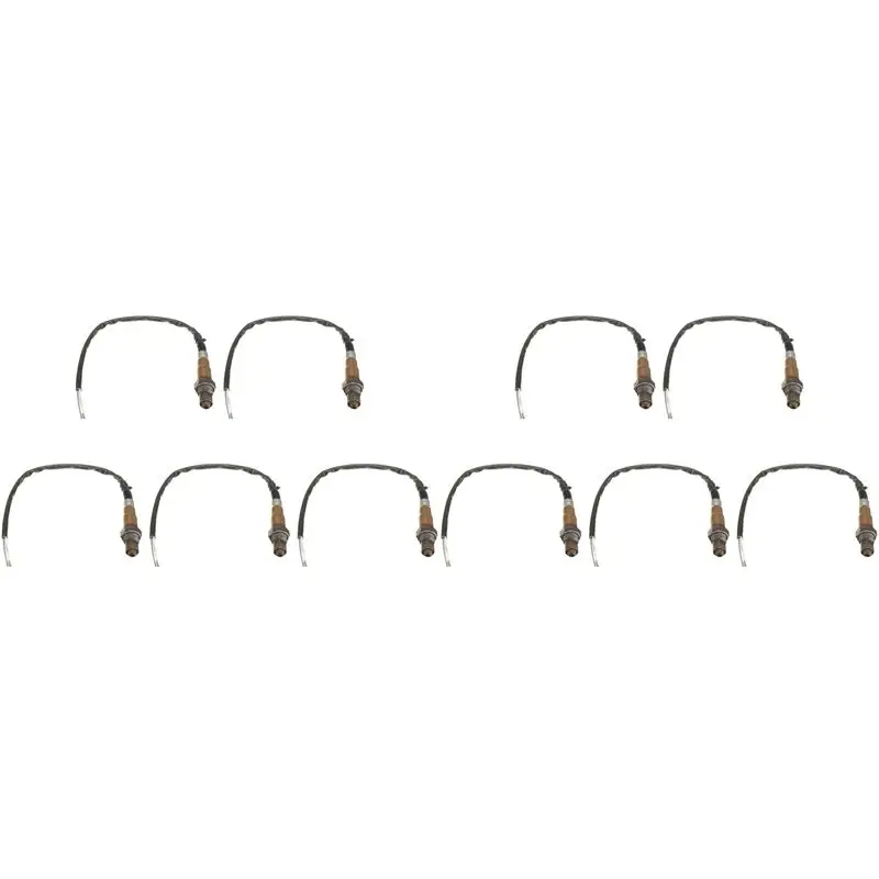 M93K-10X 4 Wire Universal Gas O2 Oxygen Sensor Lambda O2 Sensor 0258986602 0258986507 For Citroen Ford Renault-Volvo