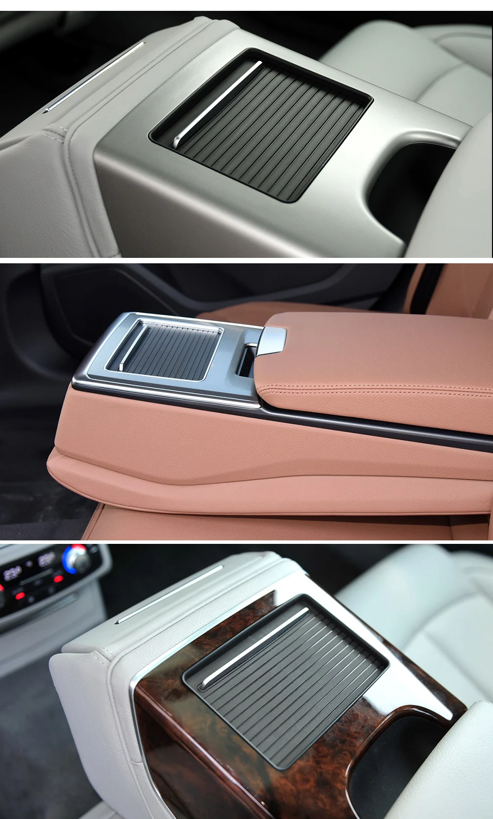 

Для Audi A6L C7 C8 4GD885993 Автомобильная задняя приборная панель, держатель для чашки, тянущая штора, эксклюзивный подлокотник, крышка коробки