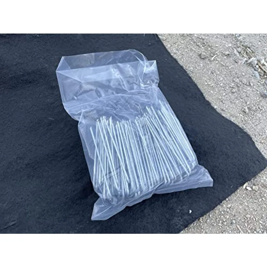 دبابيس Sod للمناظر الطبيعية مقاس 4 بوصات مصممة لتطبيقات التربة الصلبة والصخور، شفرات حادة جدًا تحديد حافة سكين متينة 11