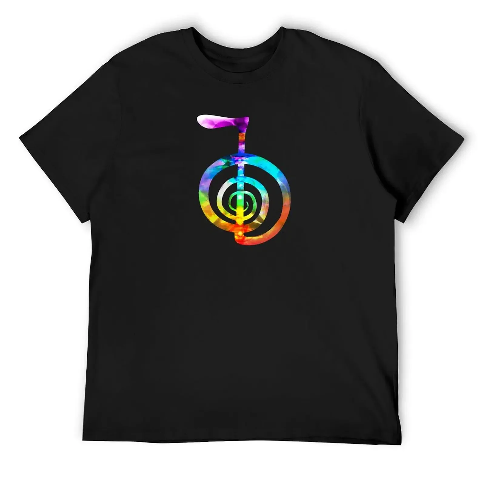 

Reiki 7 Chakras colors - Reiki Symbol Choku Rei T-Shirt Luxury man aesthetic clothes vintage clothes clothing for men