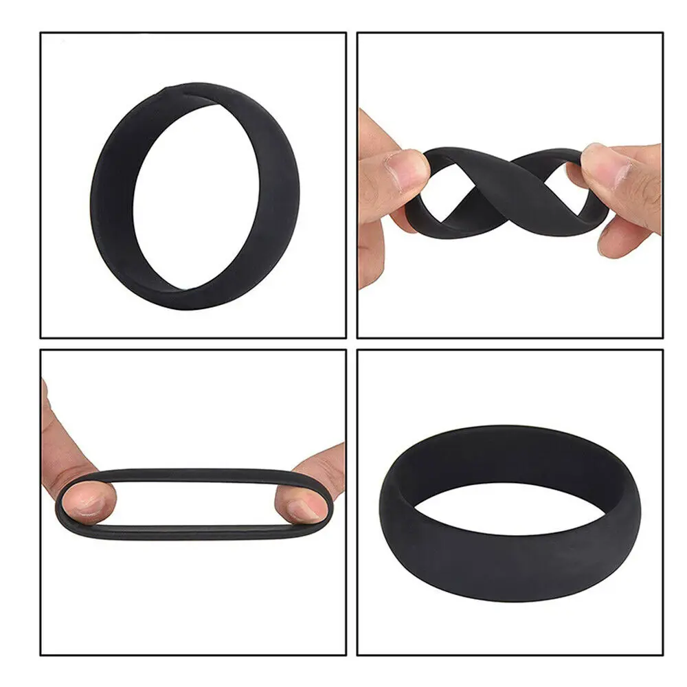 Silicone Penis Ring Foreskin Correction for Men Delay Ejaculation Cock Ring Erection Ring Sex Toys for Men Sex Products