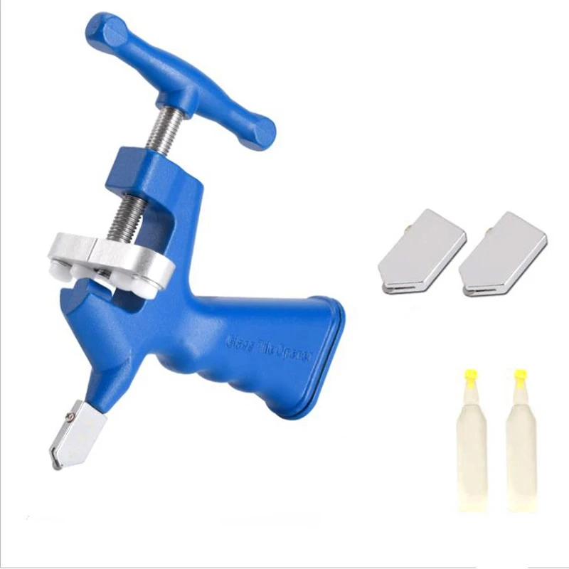 2 In 1 Glass Ceramic Tile Cutter Tools With Knife Wheel Diamond Roller Glass Cutter Cutting Machine Opener Breaker Tools