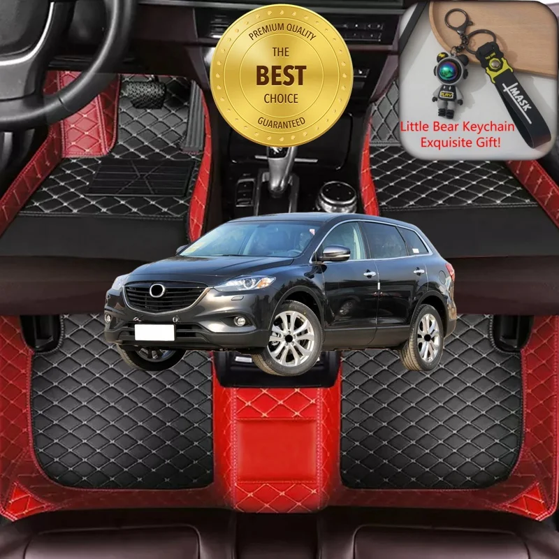 

Customized Fit for Mazda CX-9 2006-2024 Car Floor Mats Car Accessories Tailored Luxury Auto Carpet Mats Left/Right-hand Drive