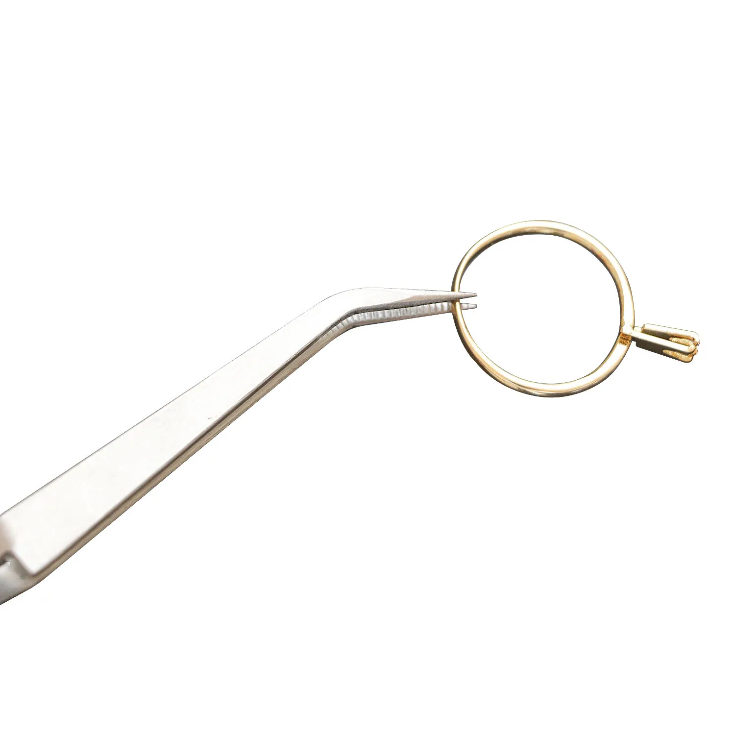 Cross-Locking Third Hand Tweezers with 360° Rotation Base - Jewelry Welding/Soldering Tool for Repair and Making