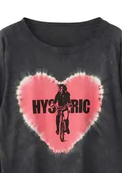 Hysteric Glamour Bicycle Girl, remake shirt, gift for fan TE7053