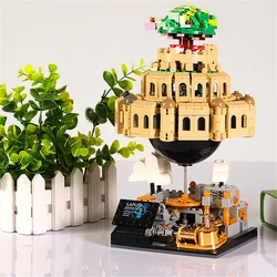 XINGBAO ideas Castle In The Sky Blocks Laputa Castle Music Box Building Blocks MOC Castle Model Set Bricks For Kids Toys Gifts