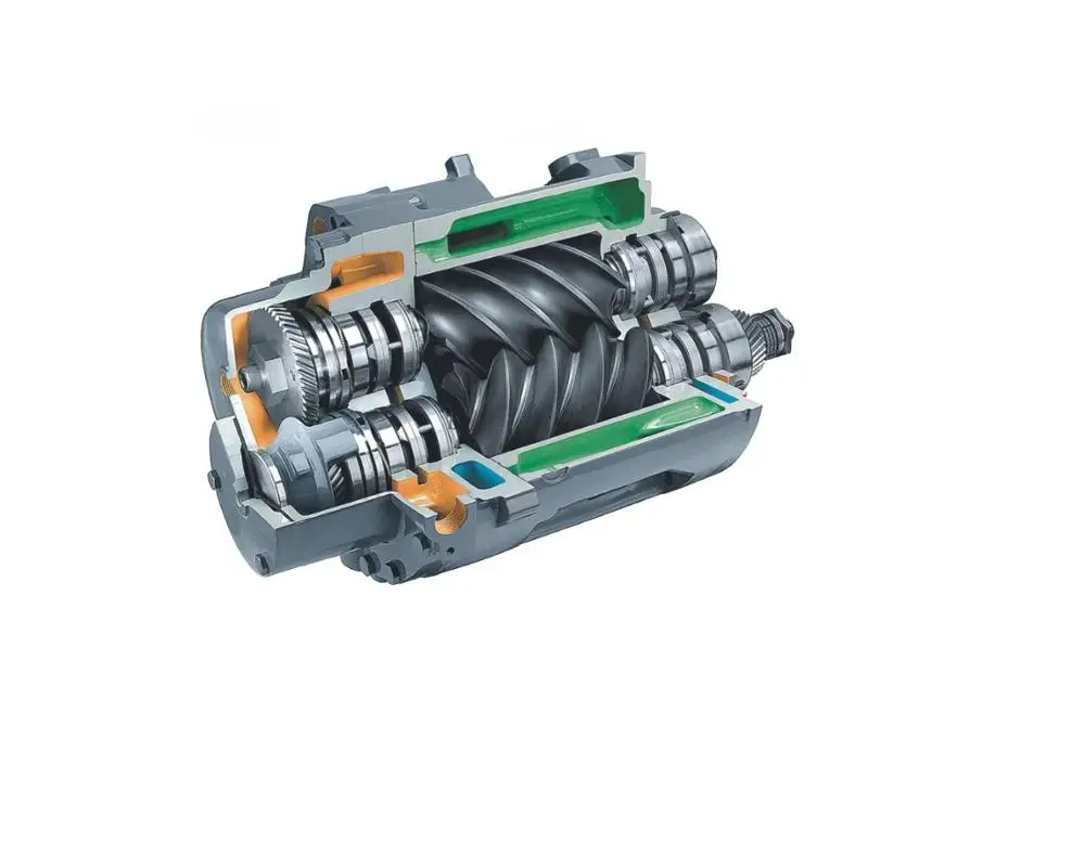 

Screw Air Compressor Air End AB420 Compressor Head High Efficiency Airend Service Stage